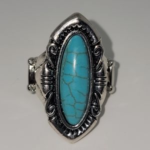 Turquoise stone ring